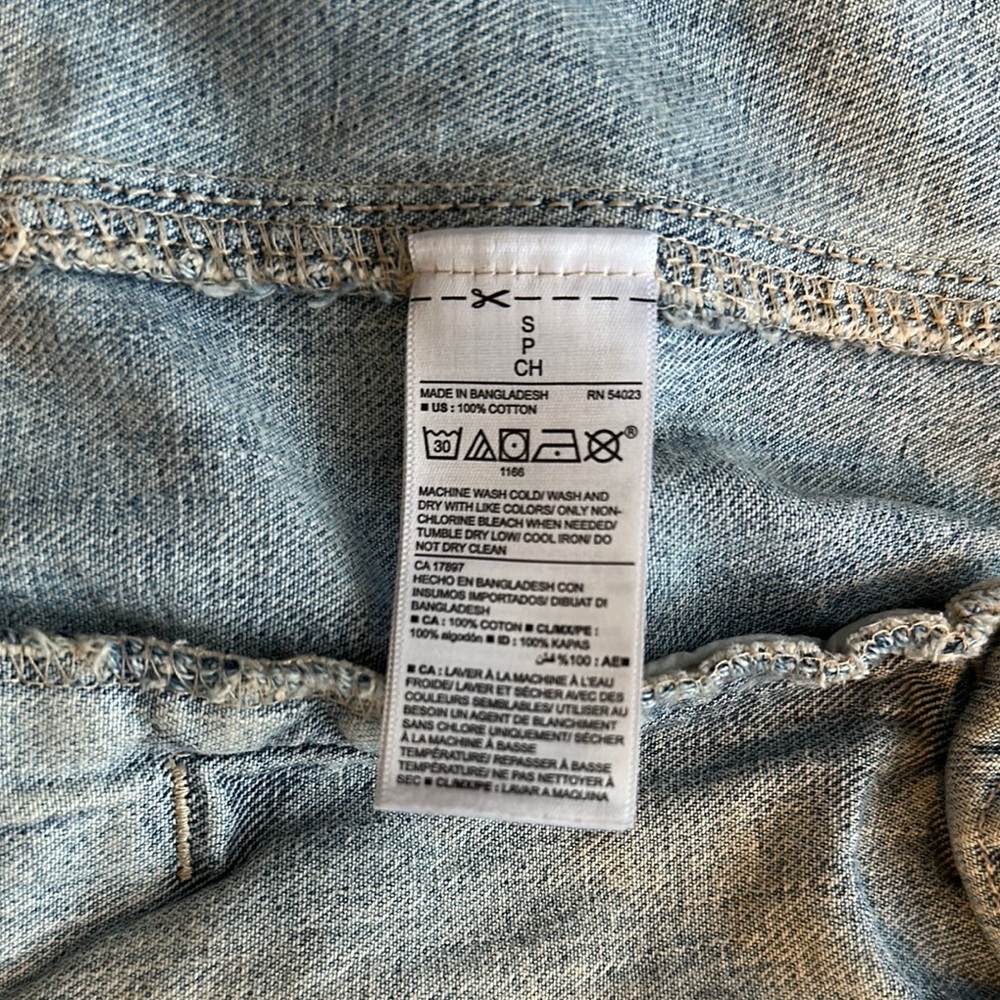 Distressed Denim Jacket - Picture 7 of 10